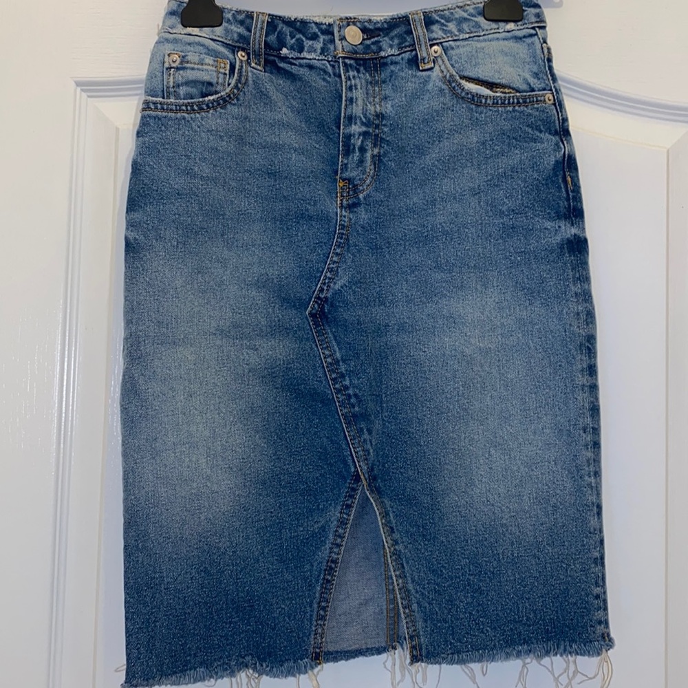 Hm Jean pencil skirt size 4
